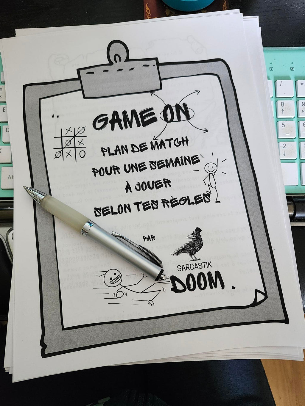 GAME ON — Plan de match pour une semaine à jouer selon tes règles