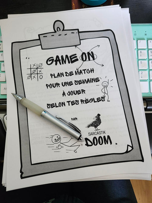 GAME ON — Game plan for a week to play by your rules